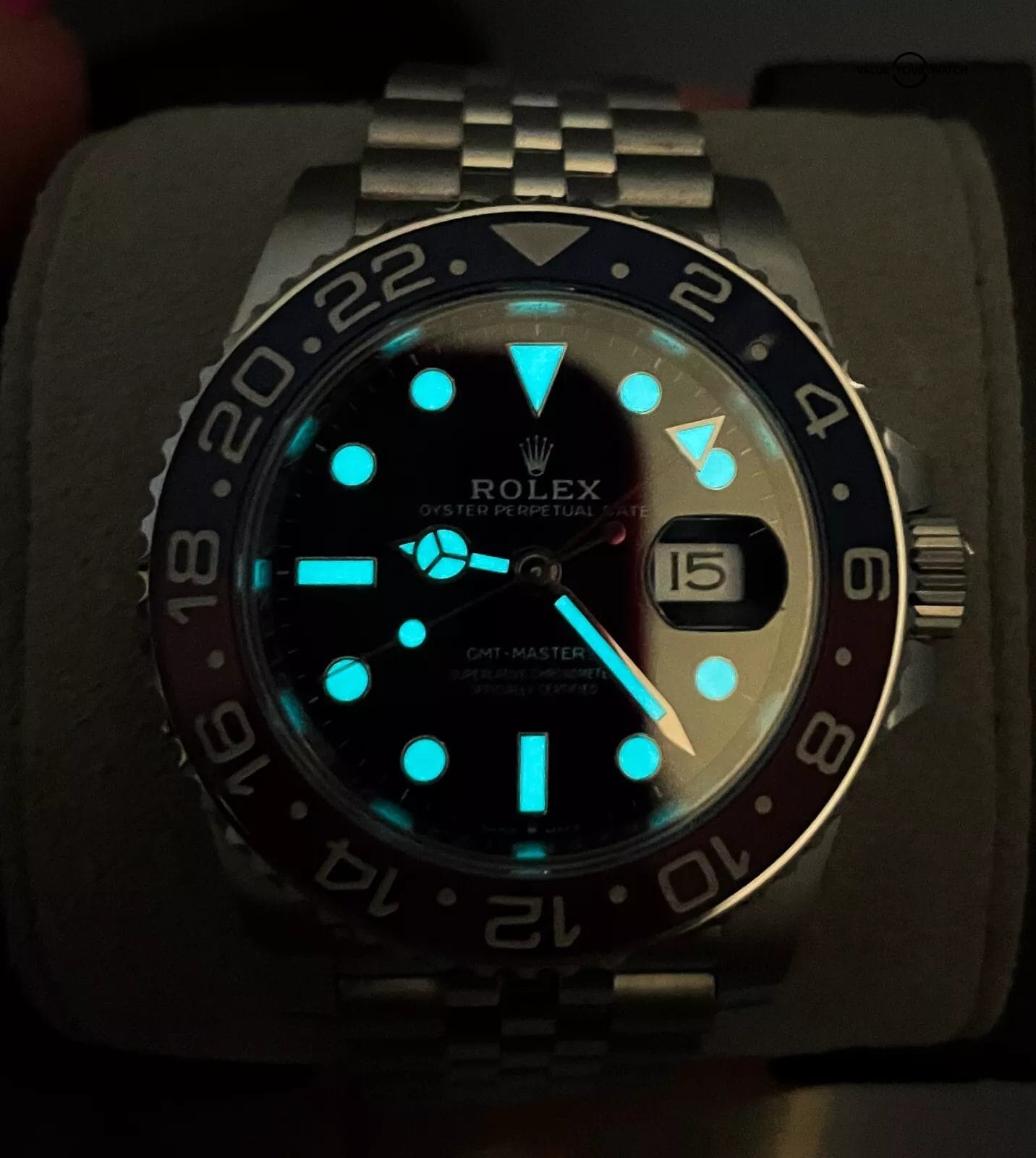 ROLEX GMT-MASTER II 126710 BLRO PEPSI JUBILEE 2018 BOXES/PAPERS! - Image 2