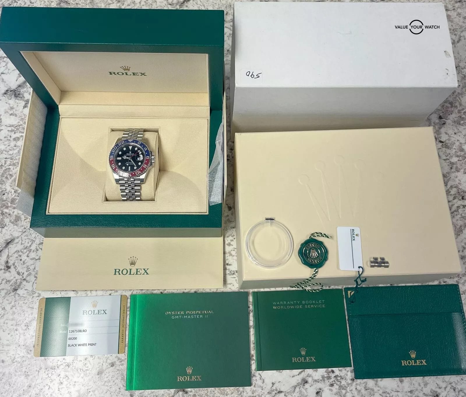 ROLEX GMT-MASTER II 126710 BLRO PEPSI JUBILEE 2018 BOXES/PAPERS! - Image 6