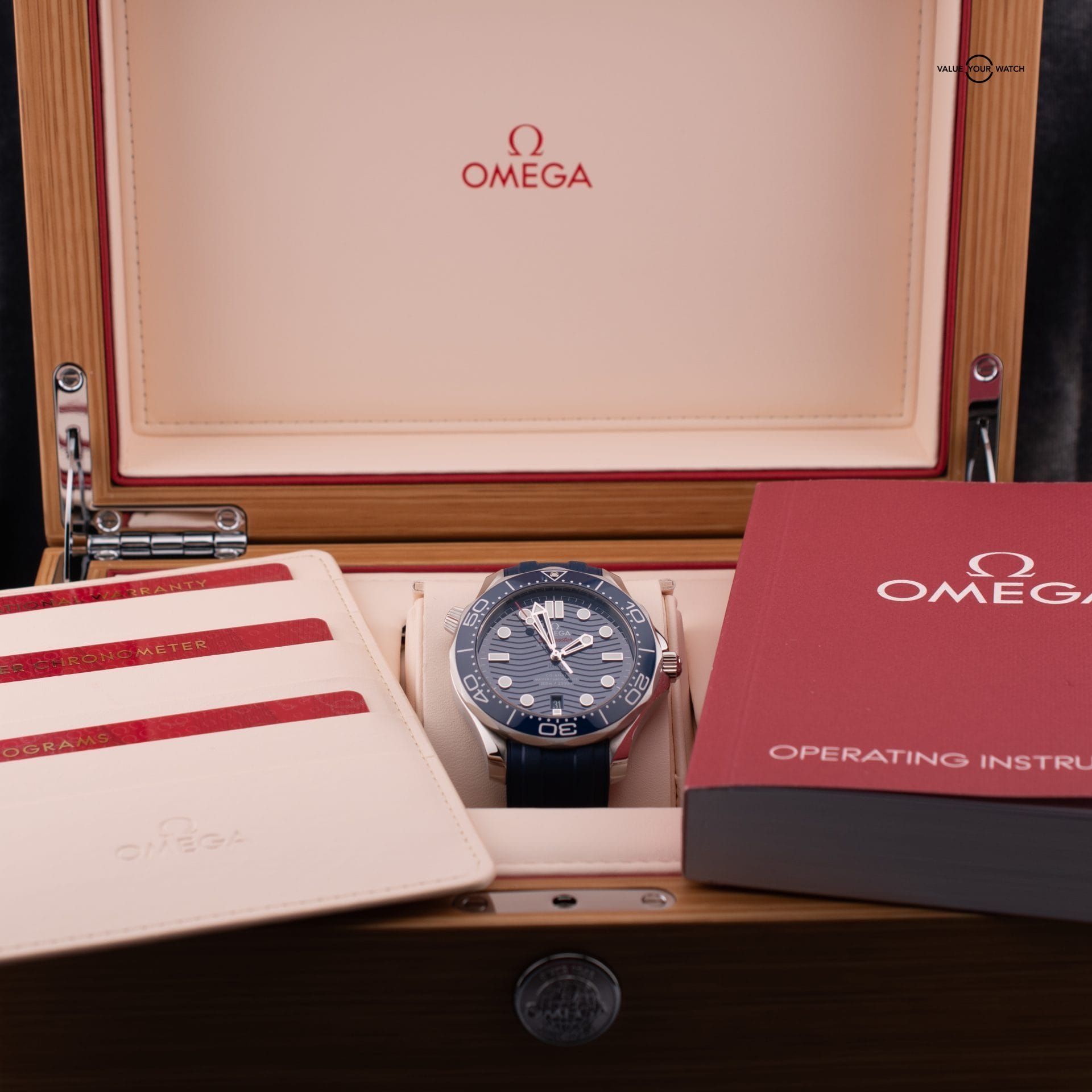 Omega Seamaster Diver 300M - Ref. 210.32.42.20.03.001 with box & papers - Image 2