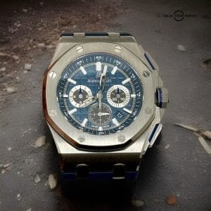 Audemars Piguet Royal Oak Offshore Blue Men’s Watch – 26480TI.OO.A027CA.01