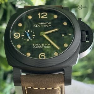 Panerai Luminor Marina 1950 PAM 661 Carbotech Box & Papers -Two Straps! PAM661