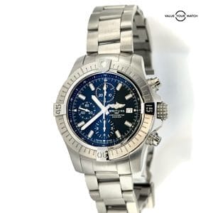 Breitling Avenger Automatic Chronograph 45 Black Face Mens Watch A13317