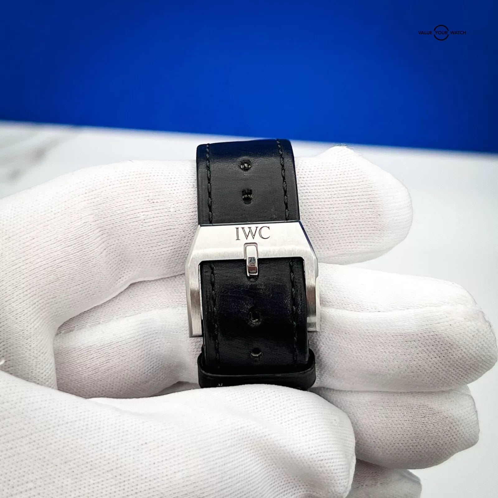 IWC Pilot's Watch Blue Dial Men's Chronograph w/Box and Papers IW388101 - Image 11