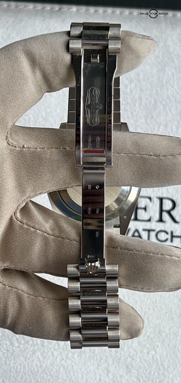 Rolex Day Date 228239 Olive Dial White Gold 40mm Men's Watch Box And Papers - Image 6