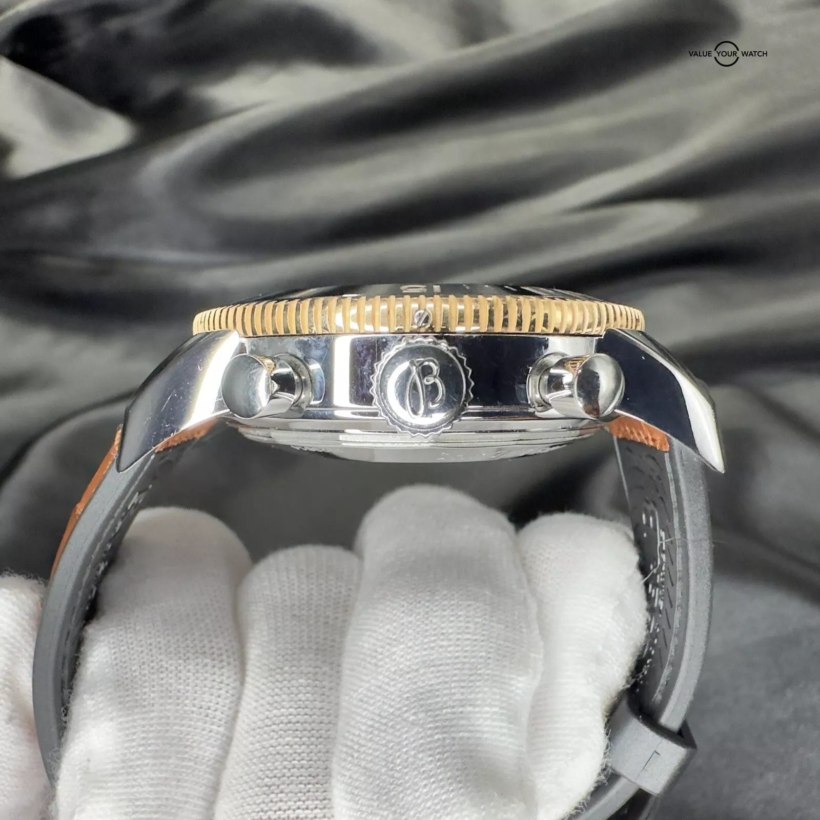 Breitling Superocean Heritage II 44mm Red Gold Chrono U13313 Full Set w 3 Straps - Image 5