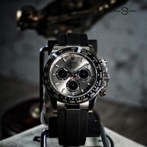 ROLEX DAYTONA OYSTERFLEX 40MM 116519LN GHOST WHITE GOLD B&P