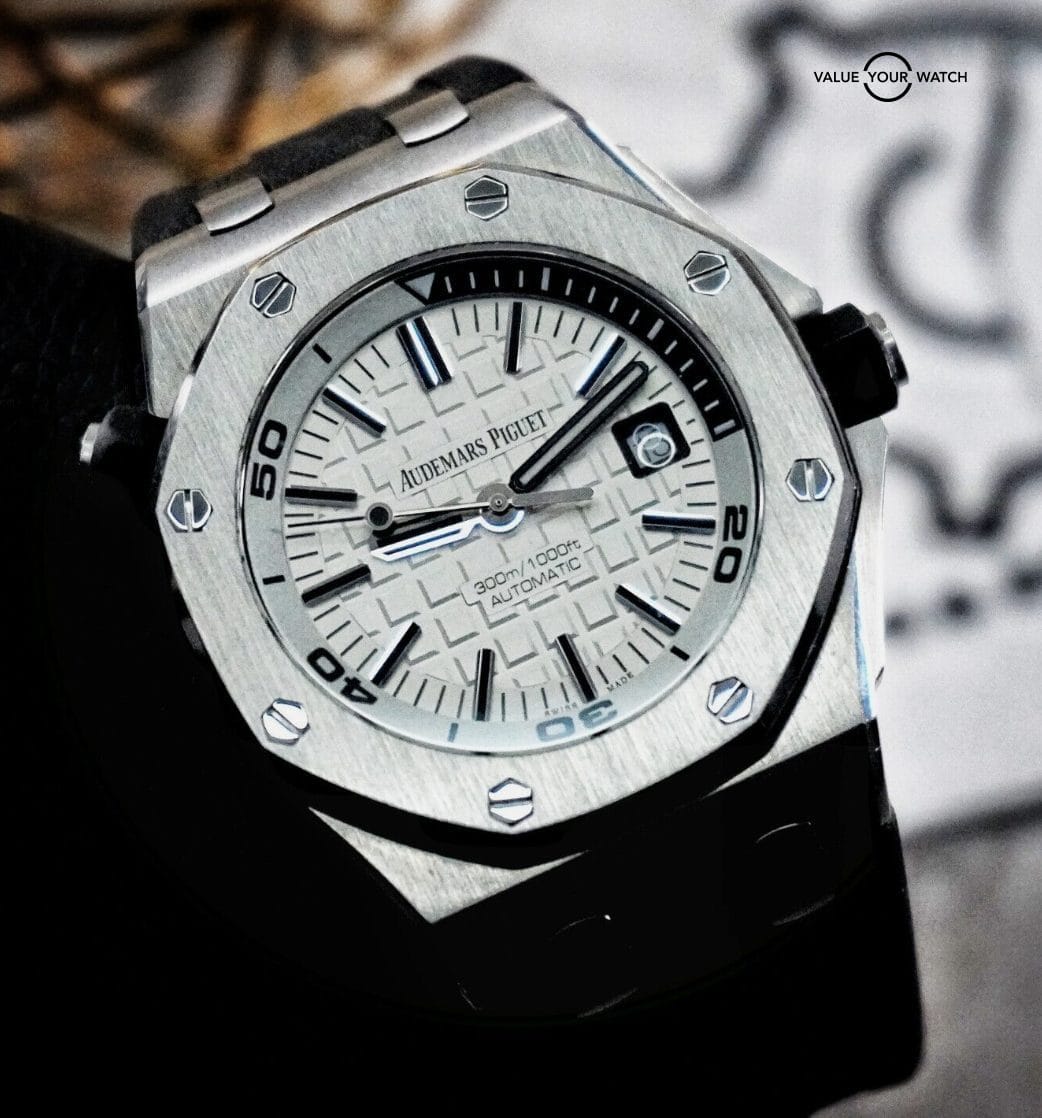 Audemars Piguet Royal Oak Offshore Diver White Dial 42mm - 15710ST.OO.A002CA.02 - Image 2