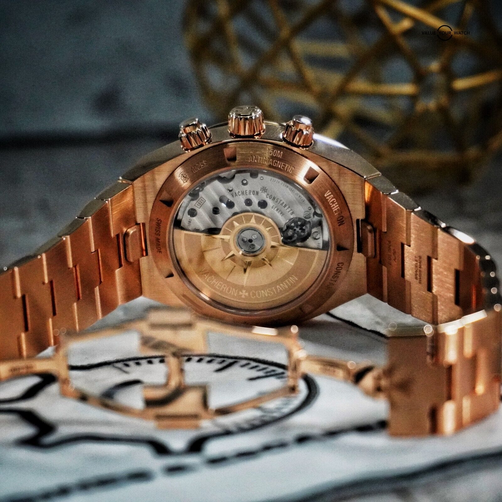 Vacheron Constantin Overseas Rose Gold Green Dial UNWORN - 5520V/210R-B966 - Image 7