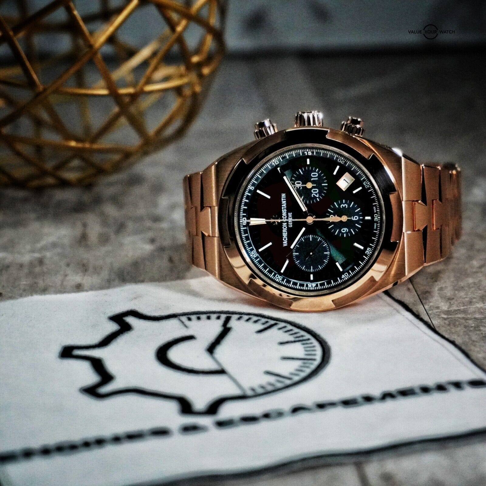 Vacheron Constantin Overseas Rose Gold Green Dial UNWORN - 5520V/210R-B966 - Image 5