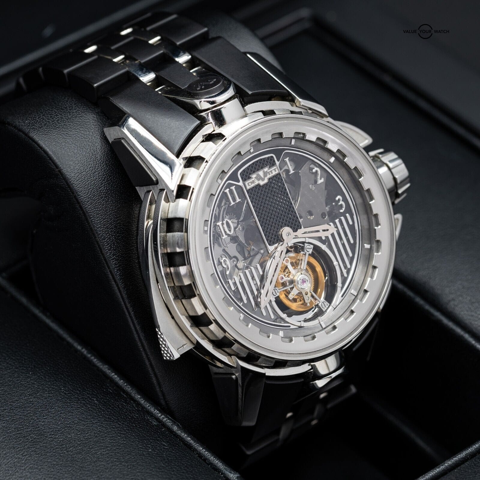 DeWitt Academia Antipode Tourbillon GMT Minute Repeater, Titanium case, 1 of 25! - Image 2