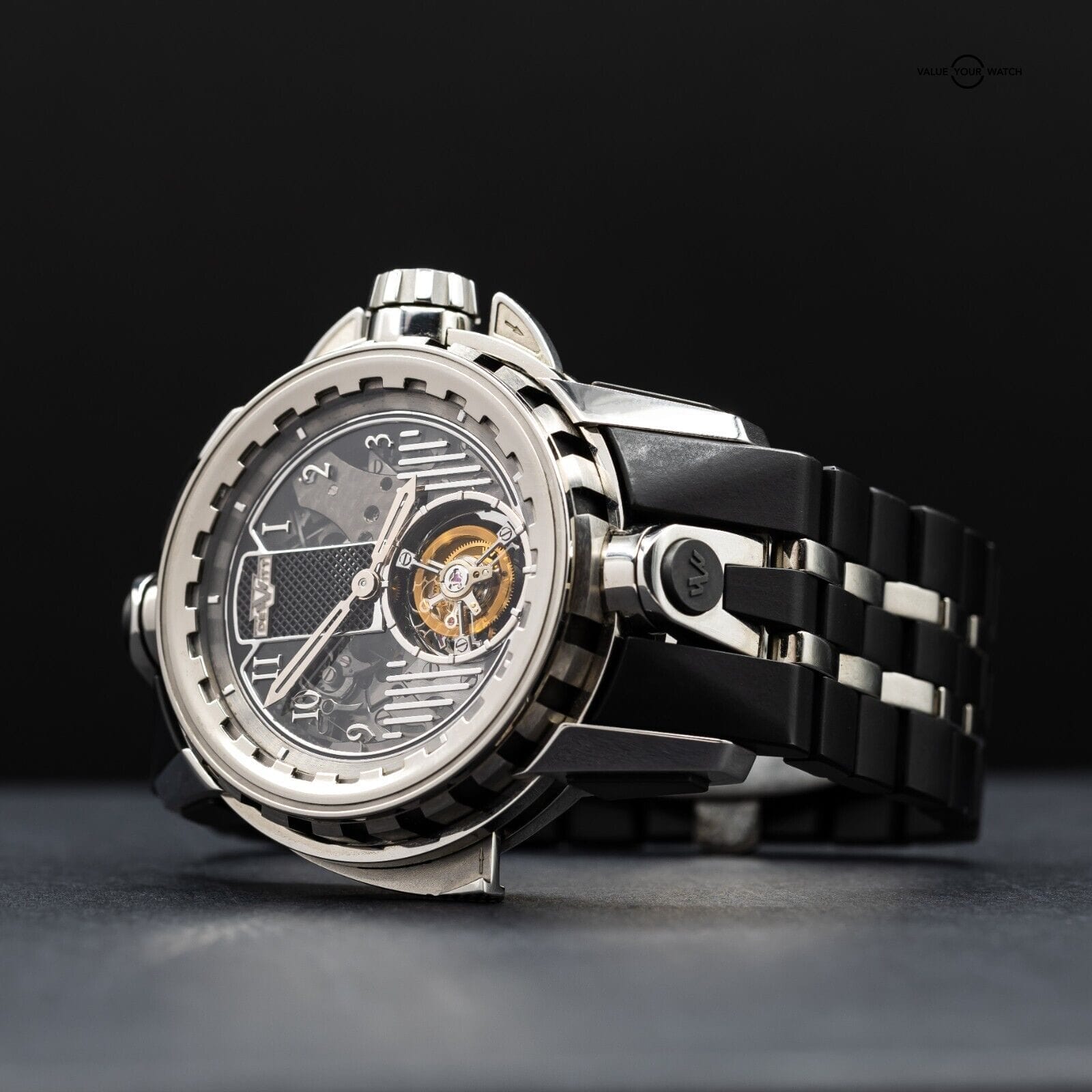 DeWitt Academia Antipode Tourbillon GMT Minute Repeater, Titanium case, 1 of 25! - Image 4