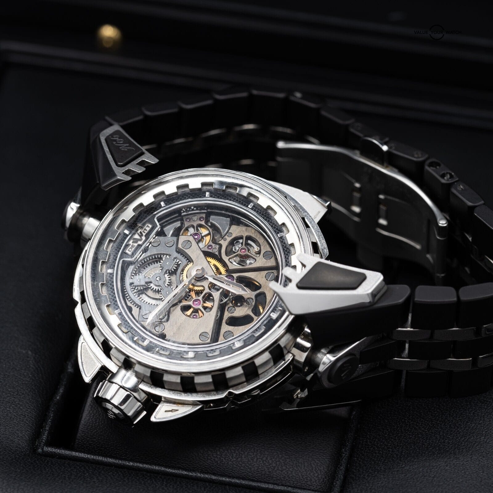 DeWitt Academia Antipode Tourbillon GMT Minute Repeater, Titanium case, 1 of 25! - Image 5