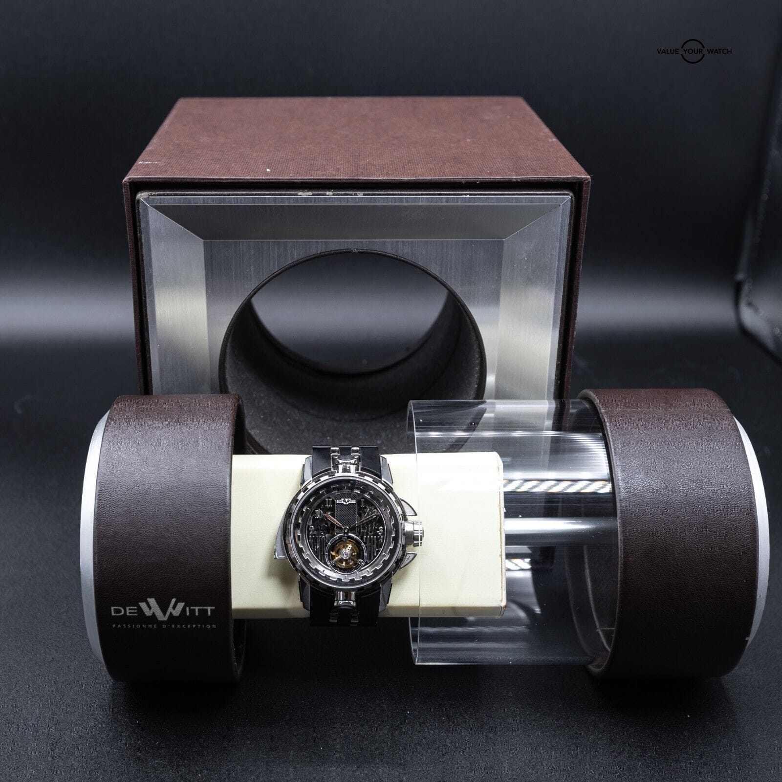 DeWitt Academia Antipode Tourbillon GMT Minute Repeater, Titanium case, 1 of 25! - Image 10