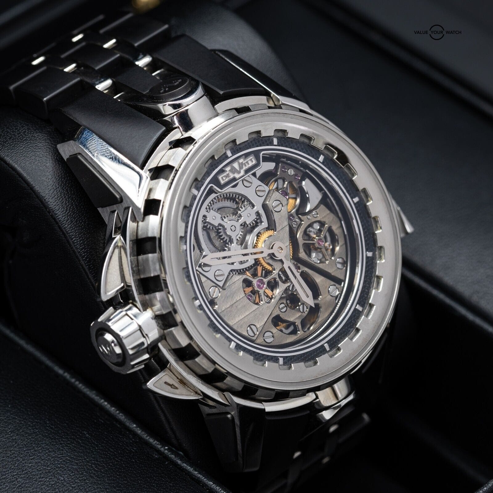 DeWitt Academia Antipode Tourbillon GMT Minute Repeater, Titanium case, 1 of 25! - Image 15