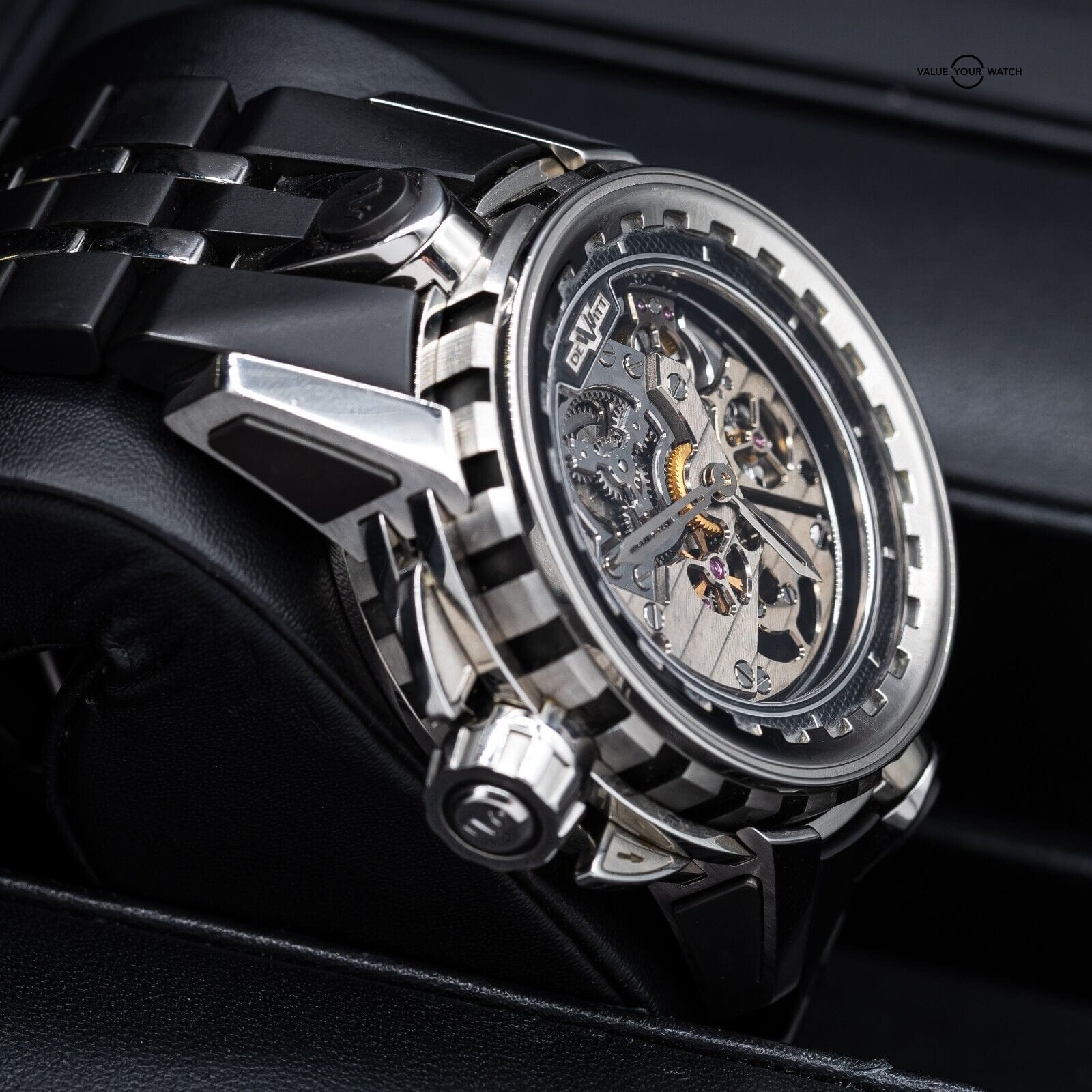 DeWitt Academia Antipode Tourbillon GMT Minute Repeater, Titanium case, 1 of 25! - Image 16