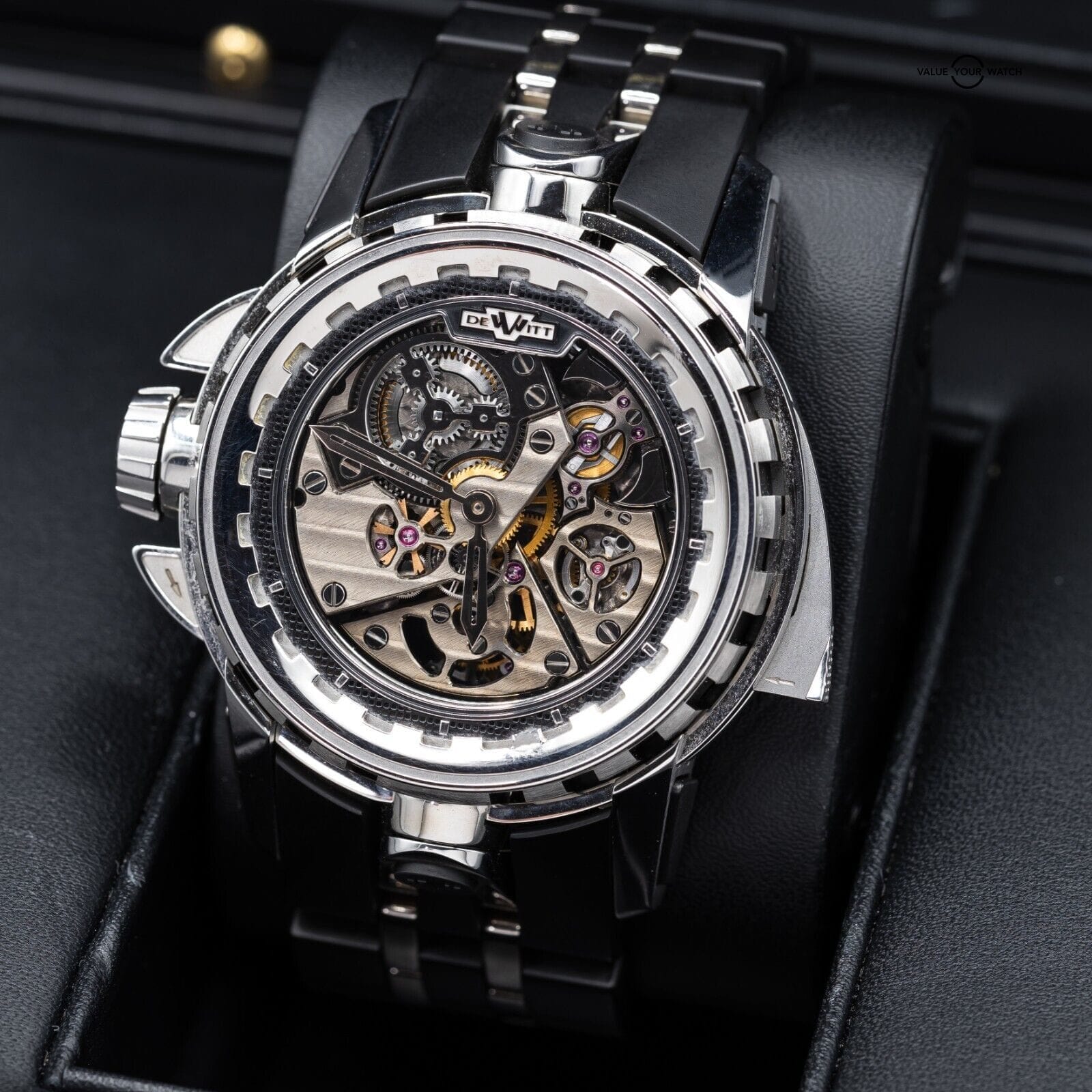 DeWitt Academia Antipode Tourbillon GMT Minute Repeater, Titanium case, 1 of 25! - Image 17