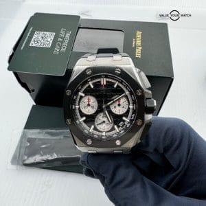 Fresh AP Service w/Papers Audemars Piguet Royal Oak Offshore 43mm Ceramic Bezel