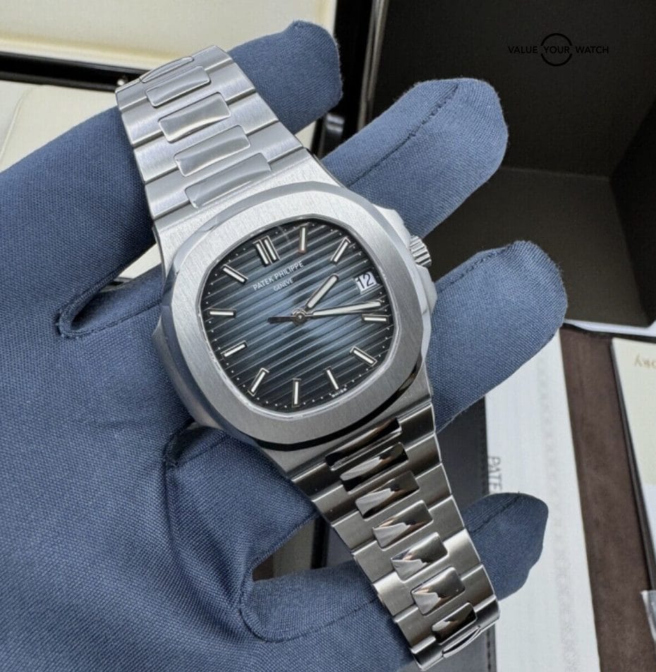 2018 Box Papers Blue Dial PATEK PHILIPPE Nautilus 5711/1A-010 40mm in Steel - Image 4