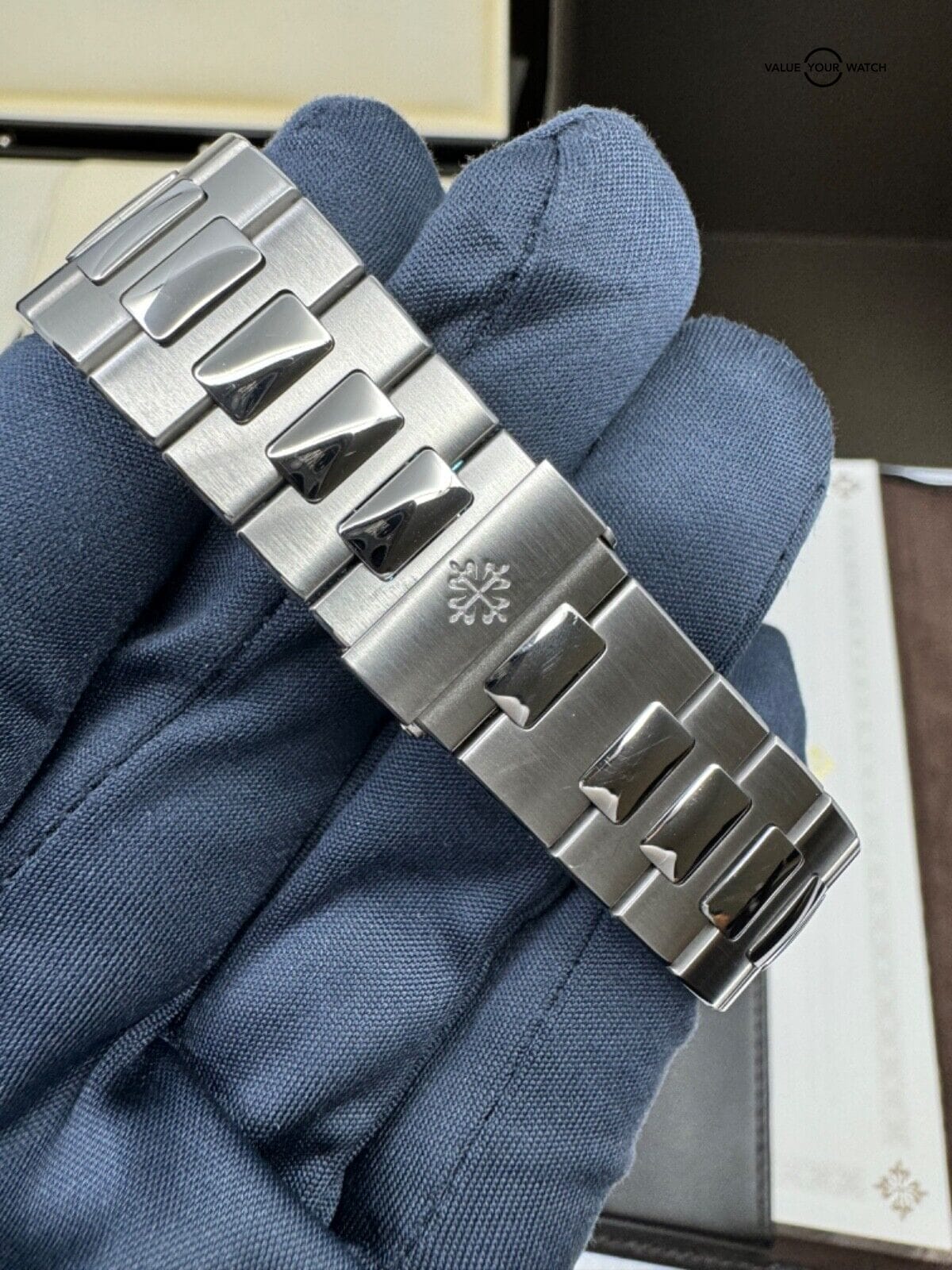 2018 Box Papers Blue Dial PATEK PHILIPPE Nautilus 5711/1A-010 40mm in Steel - Image 5