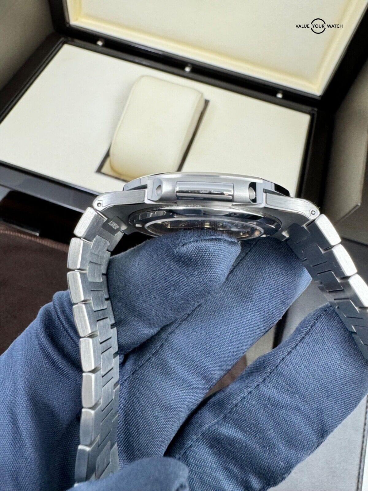 2018 Box Papers Blue Dial PATEK PHILIPPE Nautilus 5711/1A-010 40mm in Steel - Image 8