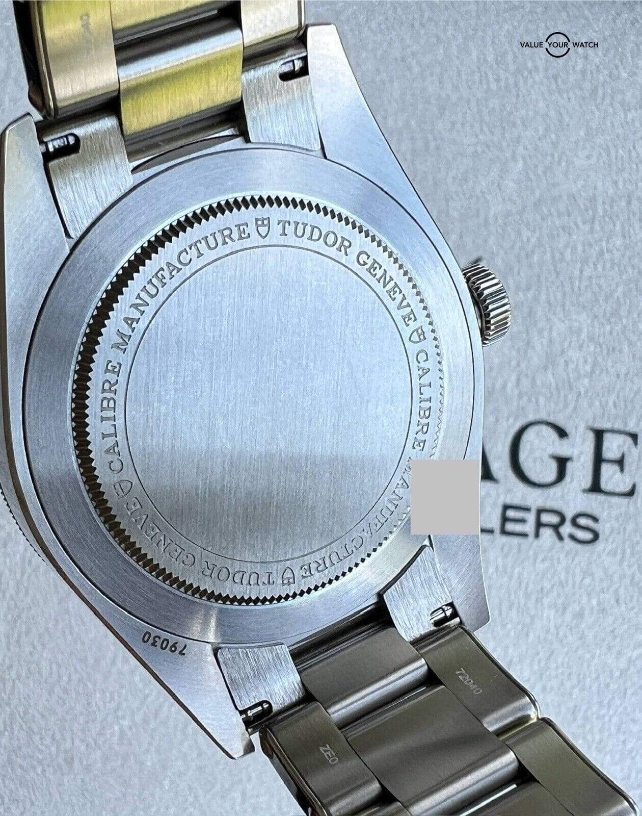 TUDOR 39mm Black Bay Blue Dial Men's Watch - M79030B 2021 Warranty Card - Image 4