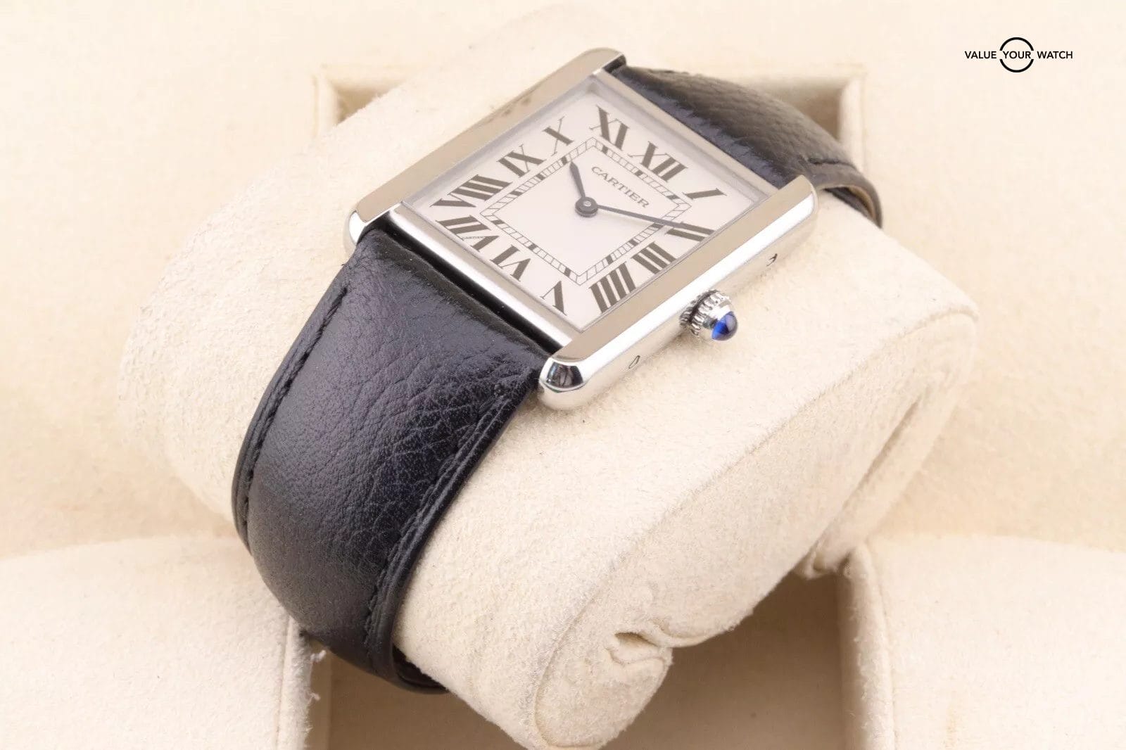 Cartier Tank Solo Stainless Steel Quartz Men’s Watch WSTA0028 - Watch + Card - Image 6