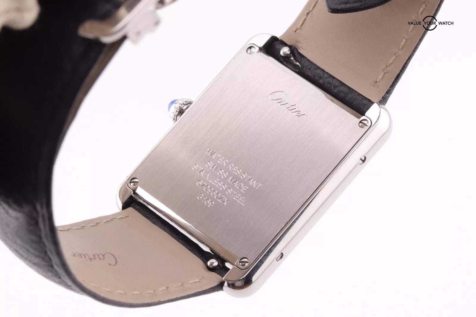 Cartier Tank Solo Stainless Steel Quartz Men’s Watch WSTA0028 - Watch + Card - Image 13