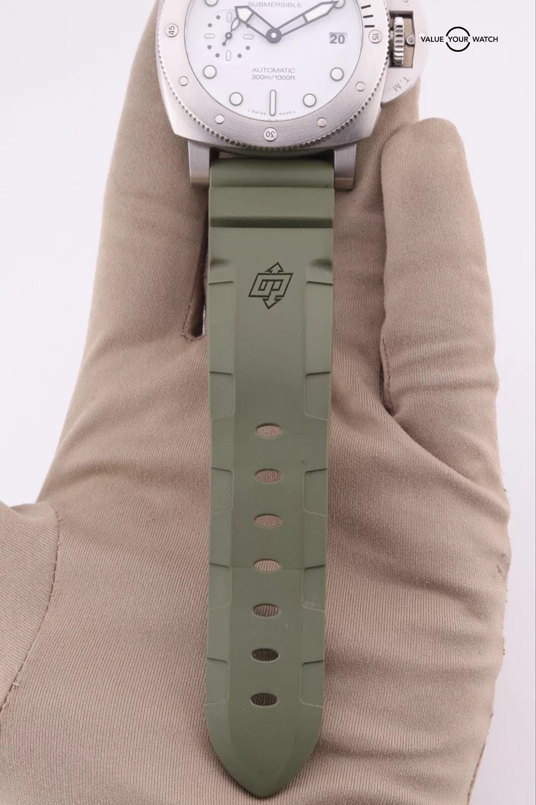 Panerai SUBMERSIBLE Bianco Automatic 42MM Watch PAM1223 | 2021 Box & Card - Image 3