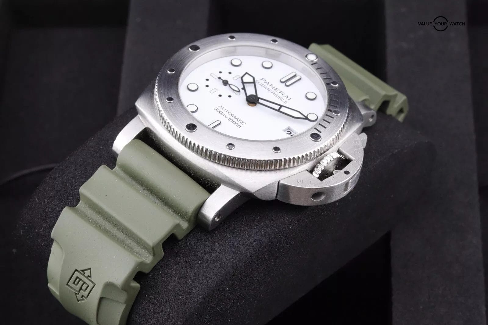 Panerai SUBMERSIBLE Bianco Automatic 42MM Watch PAM1223 | 2021 Box & Card - Image 11