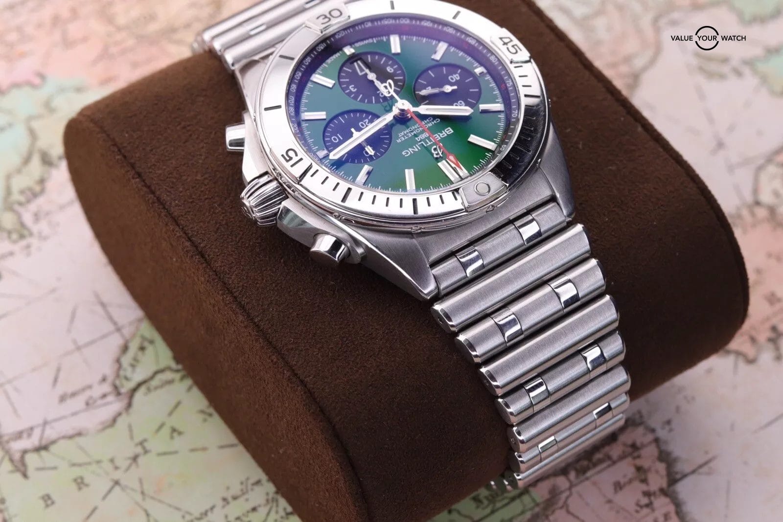 Breitling Chronomat B01 42 Bentley Green | AB0134101L1A1 | 2021 Box & Card - Image 10