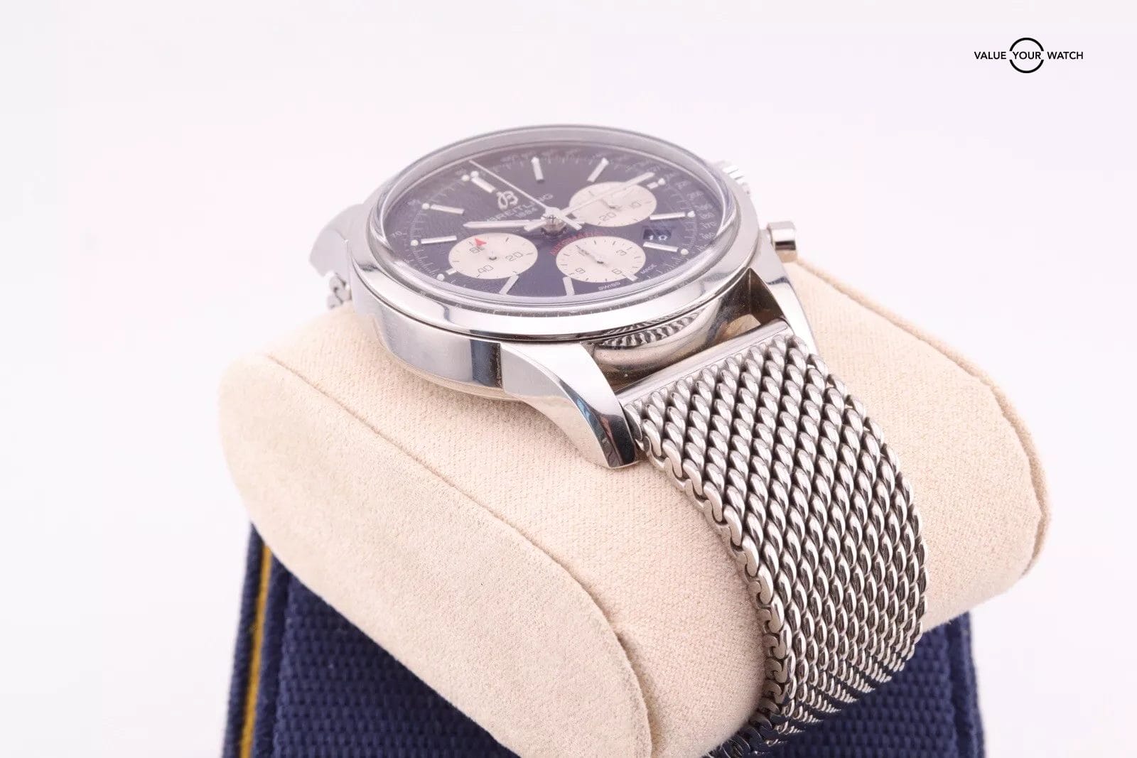 Breitling Transocean Chronograph Steel 43mm Reverse Panda Chronograph AB0152 - Image 15