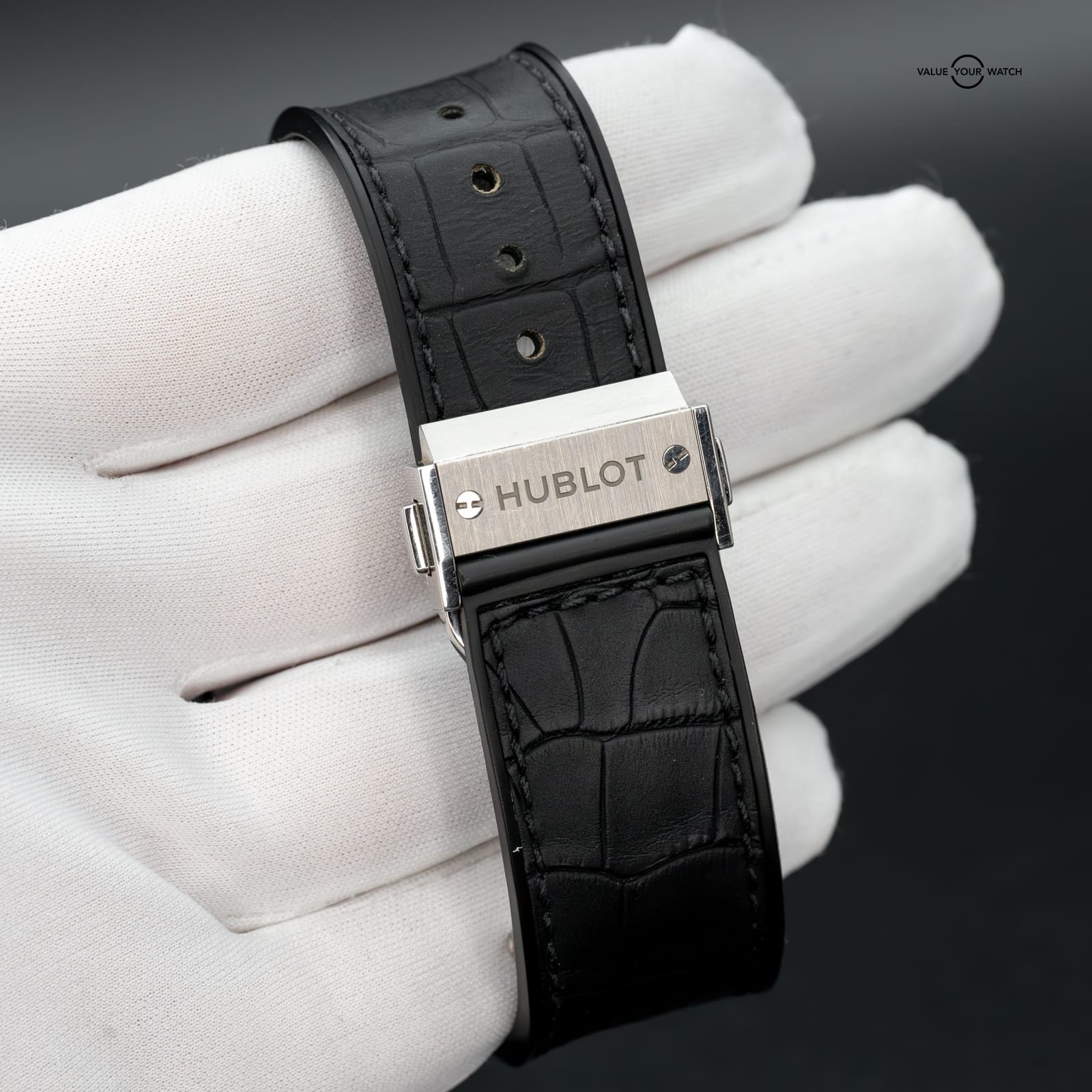 Hublot Big Bang Aero Bang 44mm Black Skeleton Dial Ceramic Bezel Full Set - Image 10