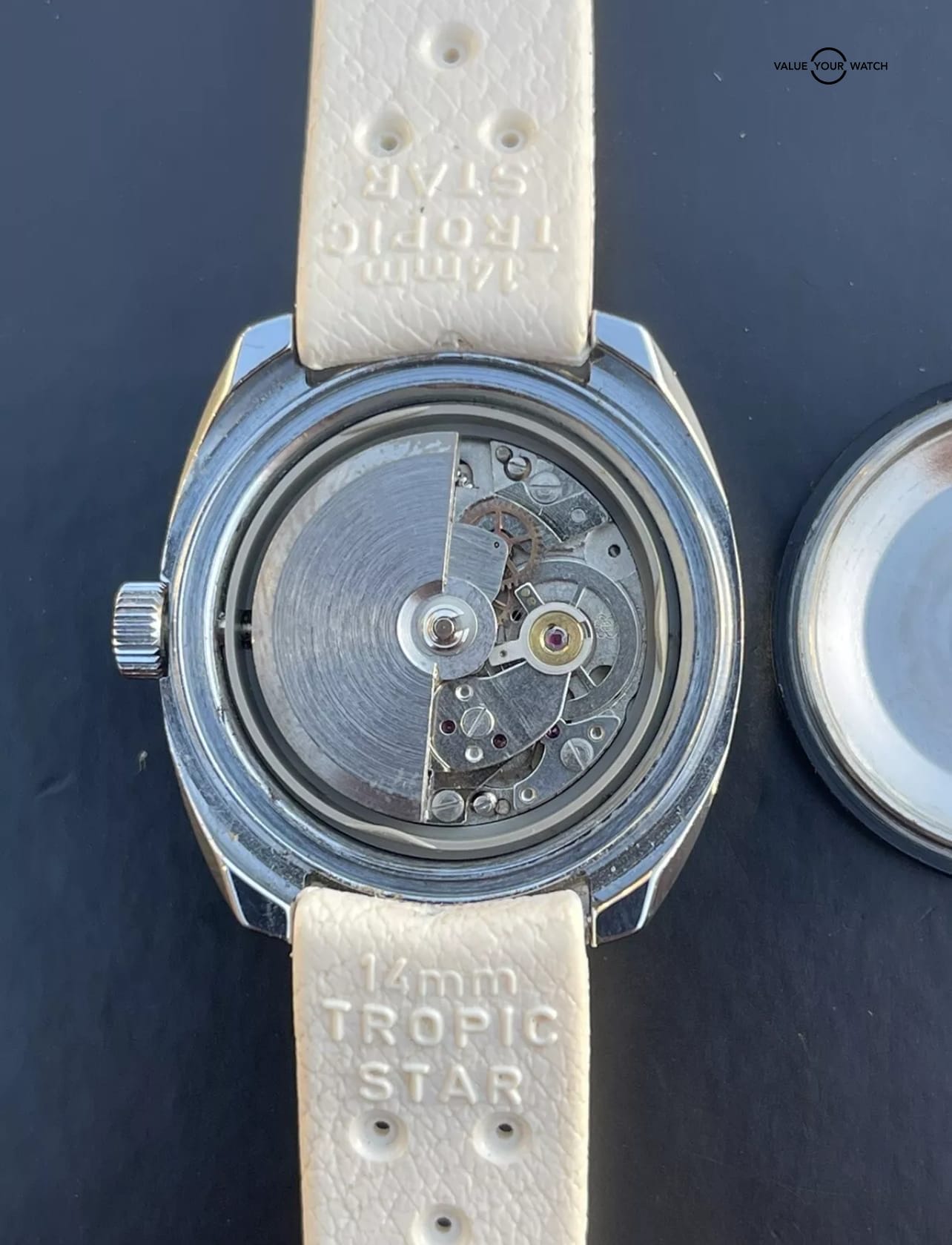 CORDURA Lady Sea Gull Diver Automatic Watch 17J Vintage SICURA WATCH Estate Sale - Image 10