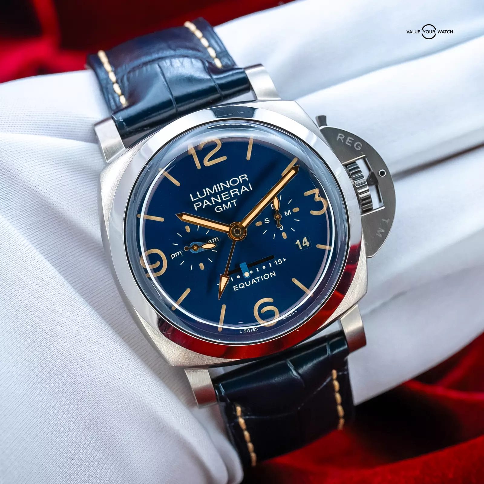 Panerai Luminor 1950 Equation of Time 8 Days PAM00670 Pam 670 w Box Papers