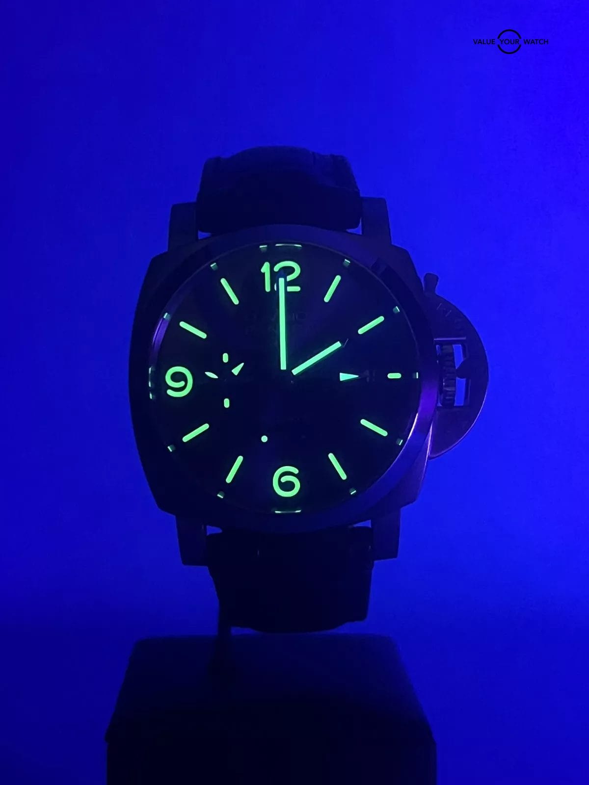 Panerai Luminor GMT 10 Days Blue Dial "Limited Edition" Men's Watch PAM00986 - Image 4