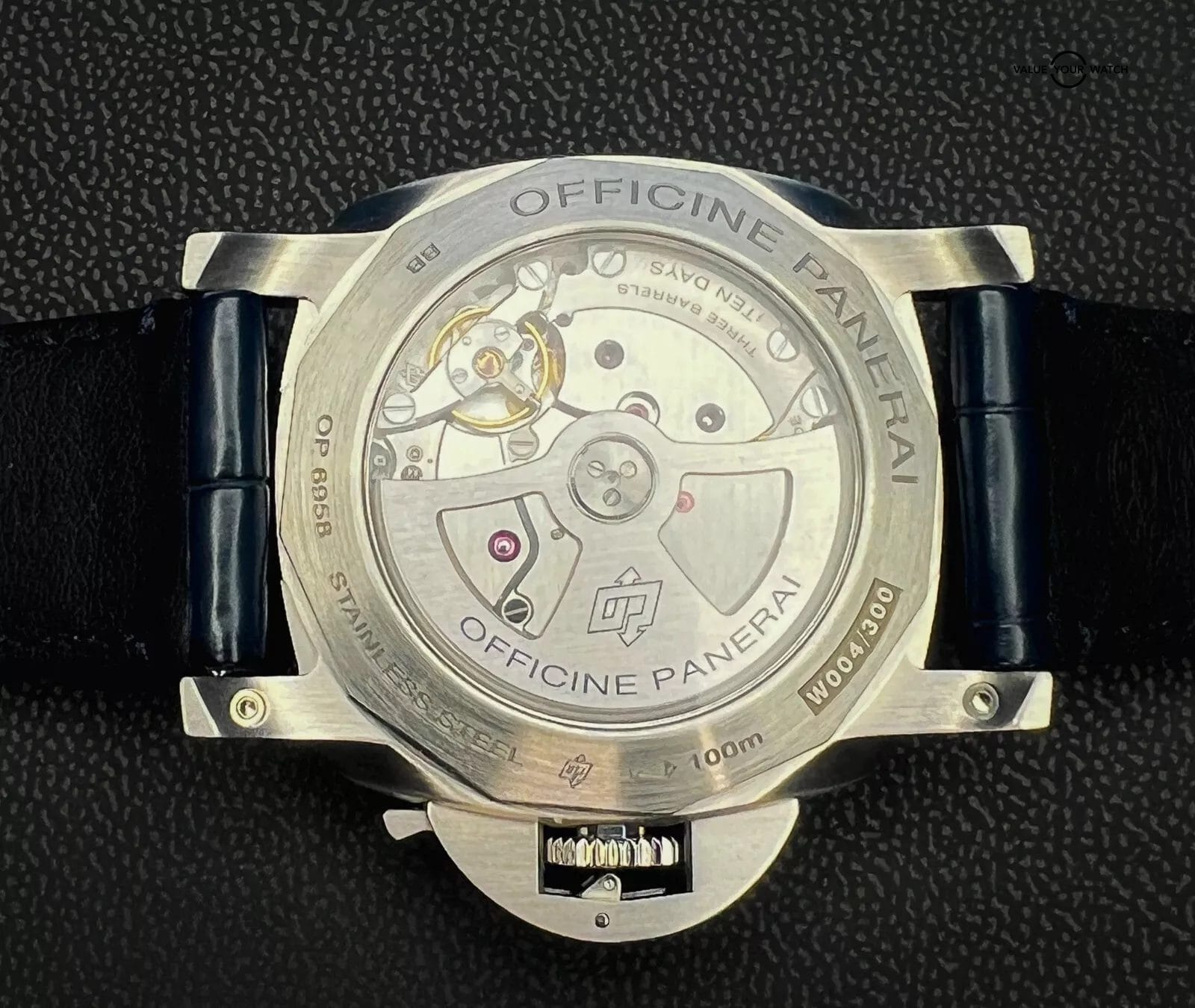 Panerai Luminor GMT 10 Days Blue Dial "Limited Edition" Men's Watch PAM00986 - Image 8