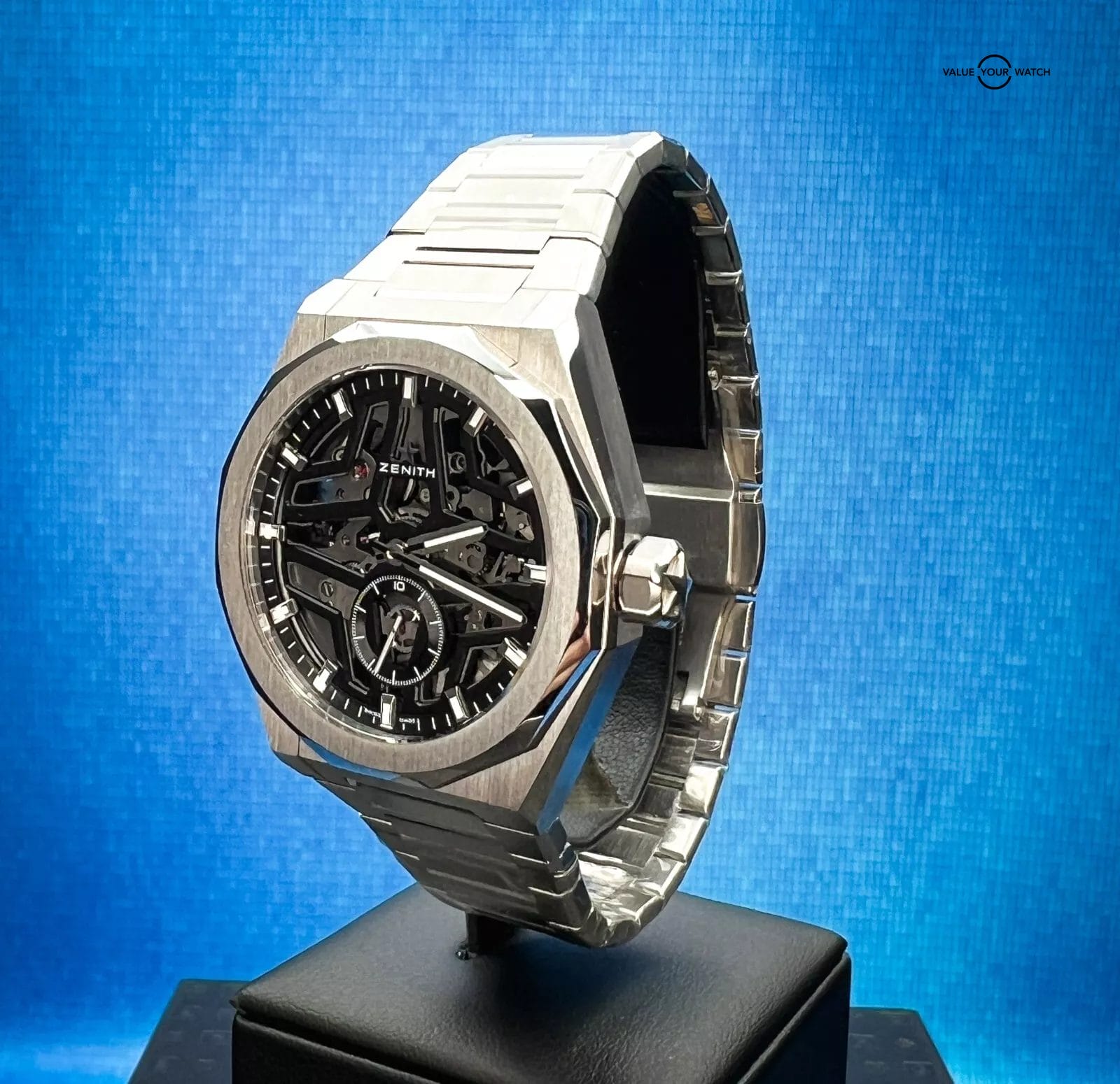 Brand New 2024 Zenith Defy Skeleton Men's Black Watch - 03.9300.3620/78.I001 - Image 6