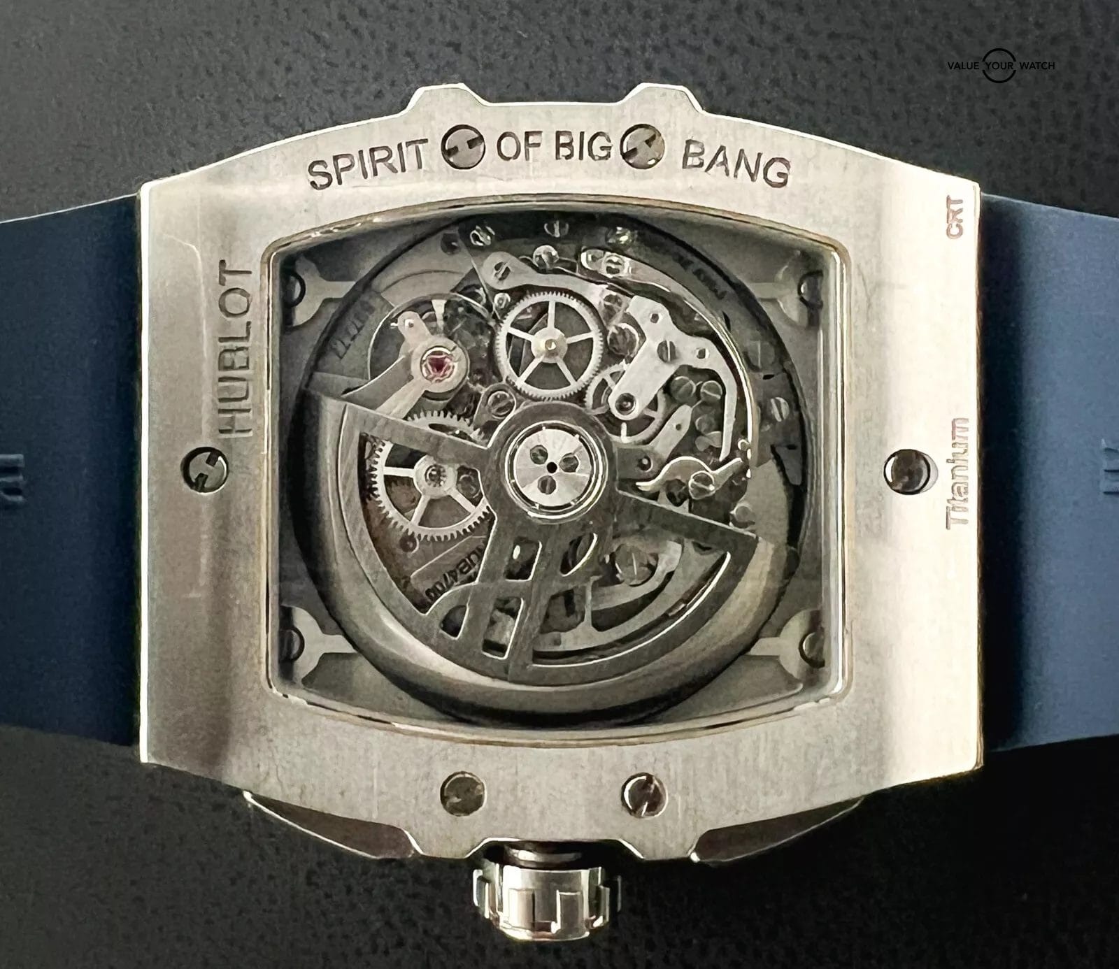 Hublot Spirit Of Big Bang Blue Titanium - Full Set w/ Extra Strap 641.NX.7170.LR - Image 5