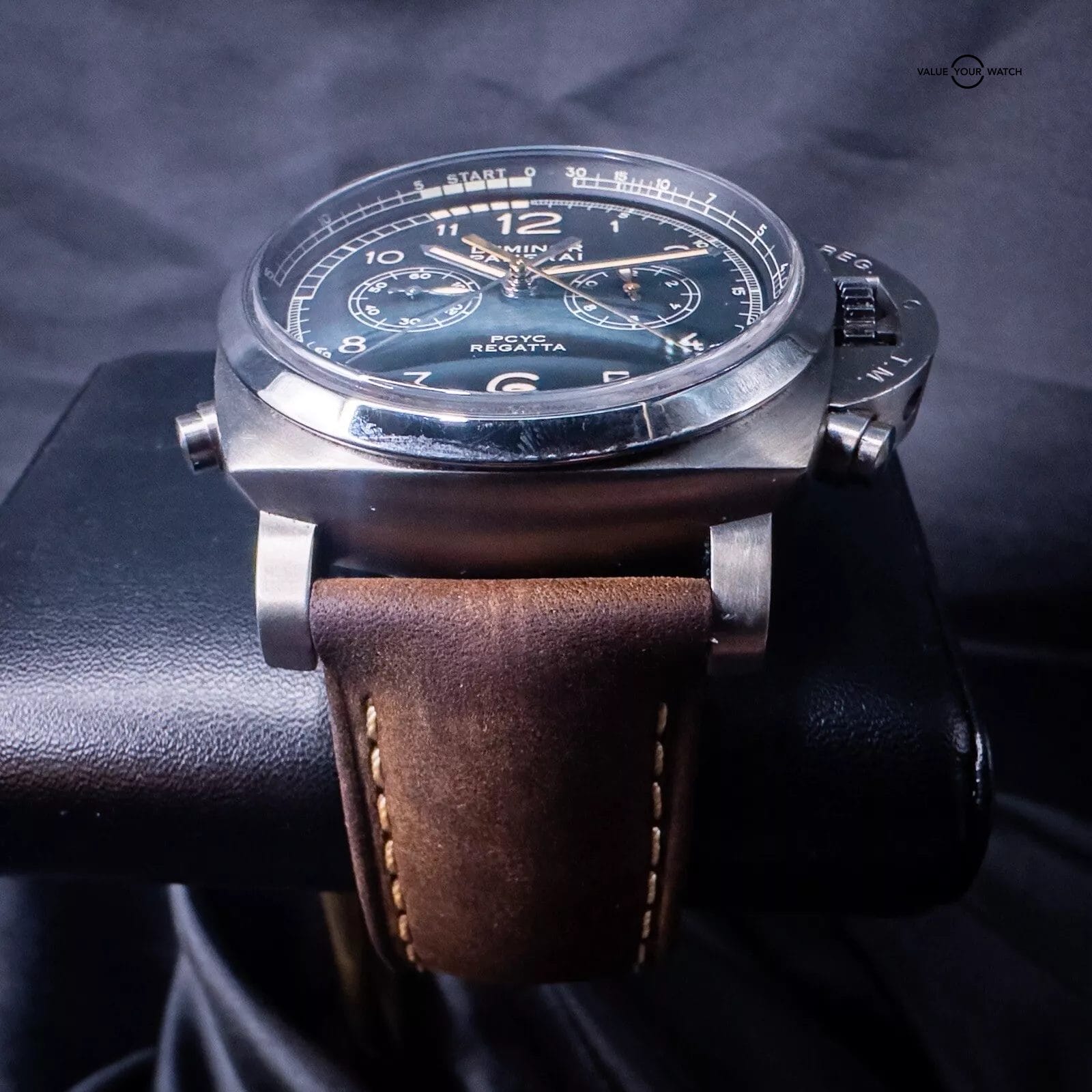 Panerai Regatta PCYC Luminor 1950 Titanio 3 Days Chrono Flyback PAM 652 Full Set Value Your Watch