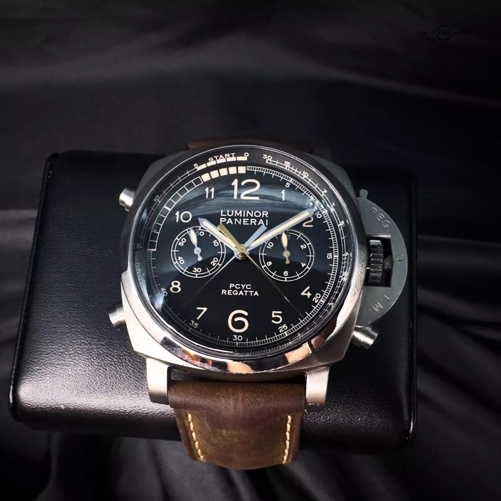 Panerai Regatta PCYC Luminor 1950 Titanio 3 Days Chrono Flyback PAM 652 Full Set - Image 13