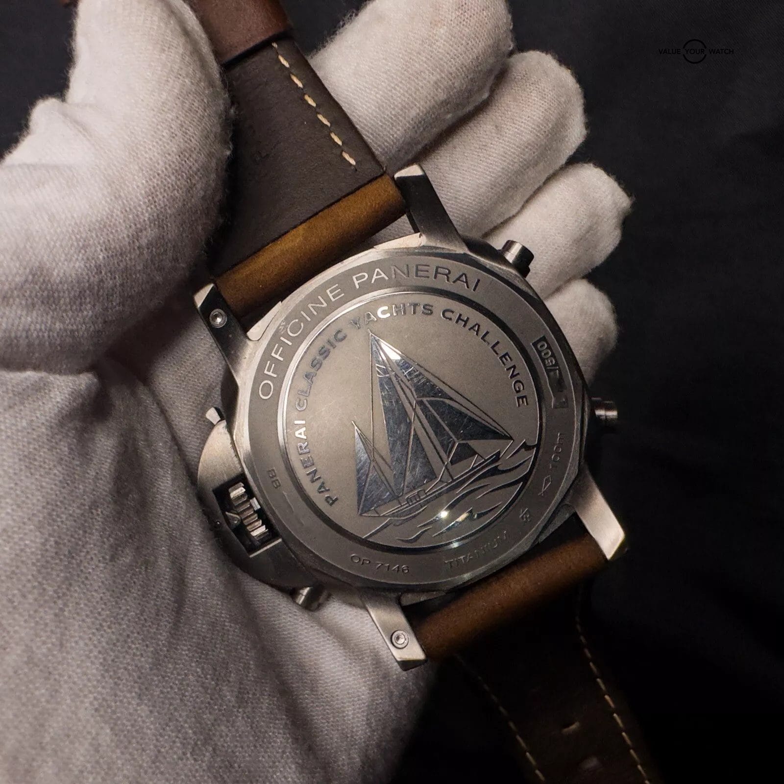 Panerai Regatta PCYC Luminor 1950 Titanio 3 Days Chrono Flyback PAM 652 Full Set - Image 15