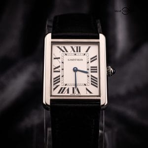 2019 Cartier Tank Solo Watch, WSTA0028 with b&p and extra straps