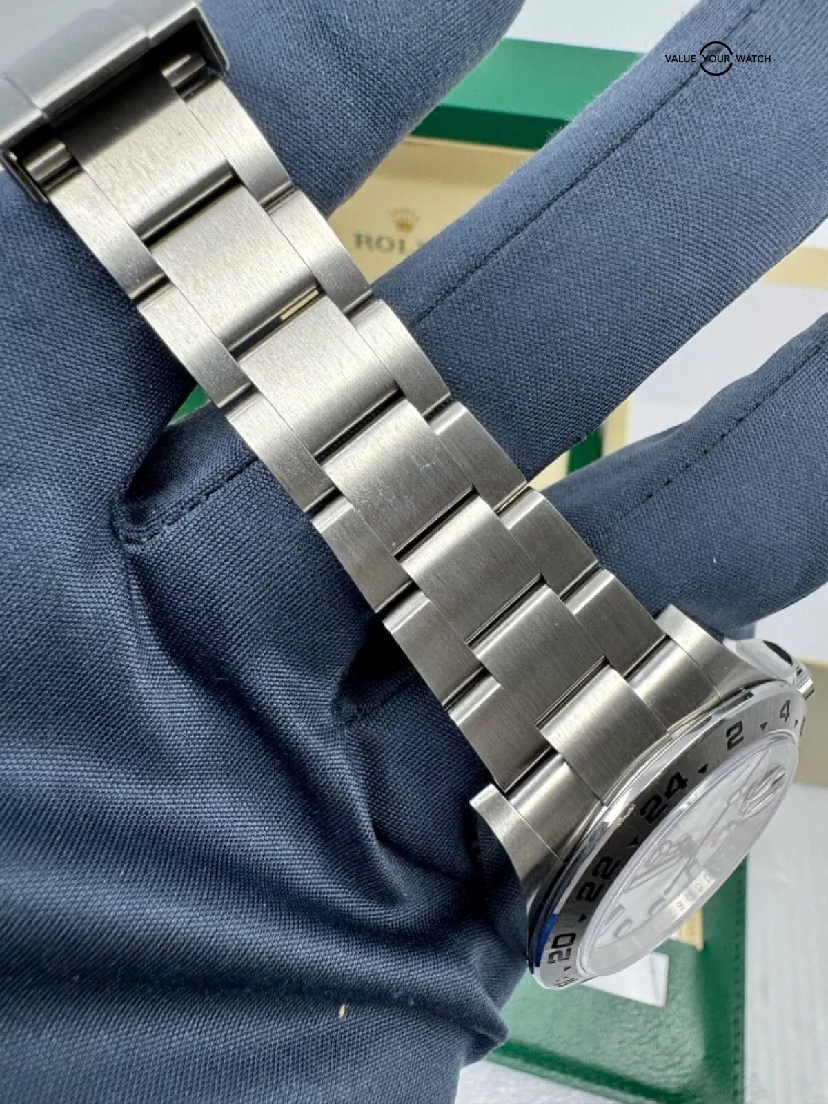 2018 Papers Mint White Polar Dial Rolex Explorer II 216570 Box Papers Full Links - Image 5