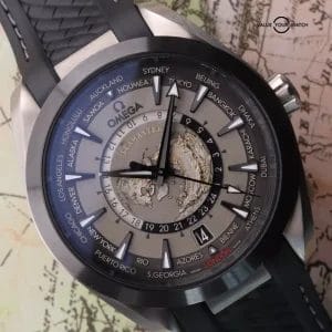 OMEGA Seamaster Aqua Terra World Timer GMT 220.92.43.22.99.001 TitaniumxCeramic