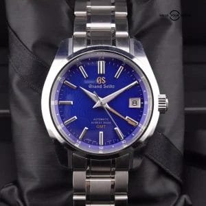 Grand Seiko Heritage Blue Peacock Men’s Watch SBGJ261 500 piece Full Set