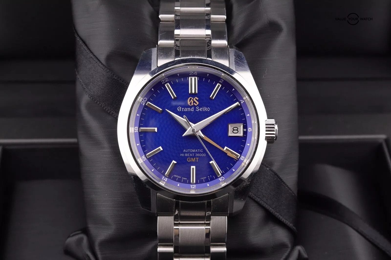 Grand Seiko Heritage Blue Peacock Men's Watch SBGJ261 500 piece