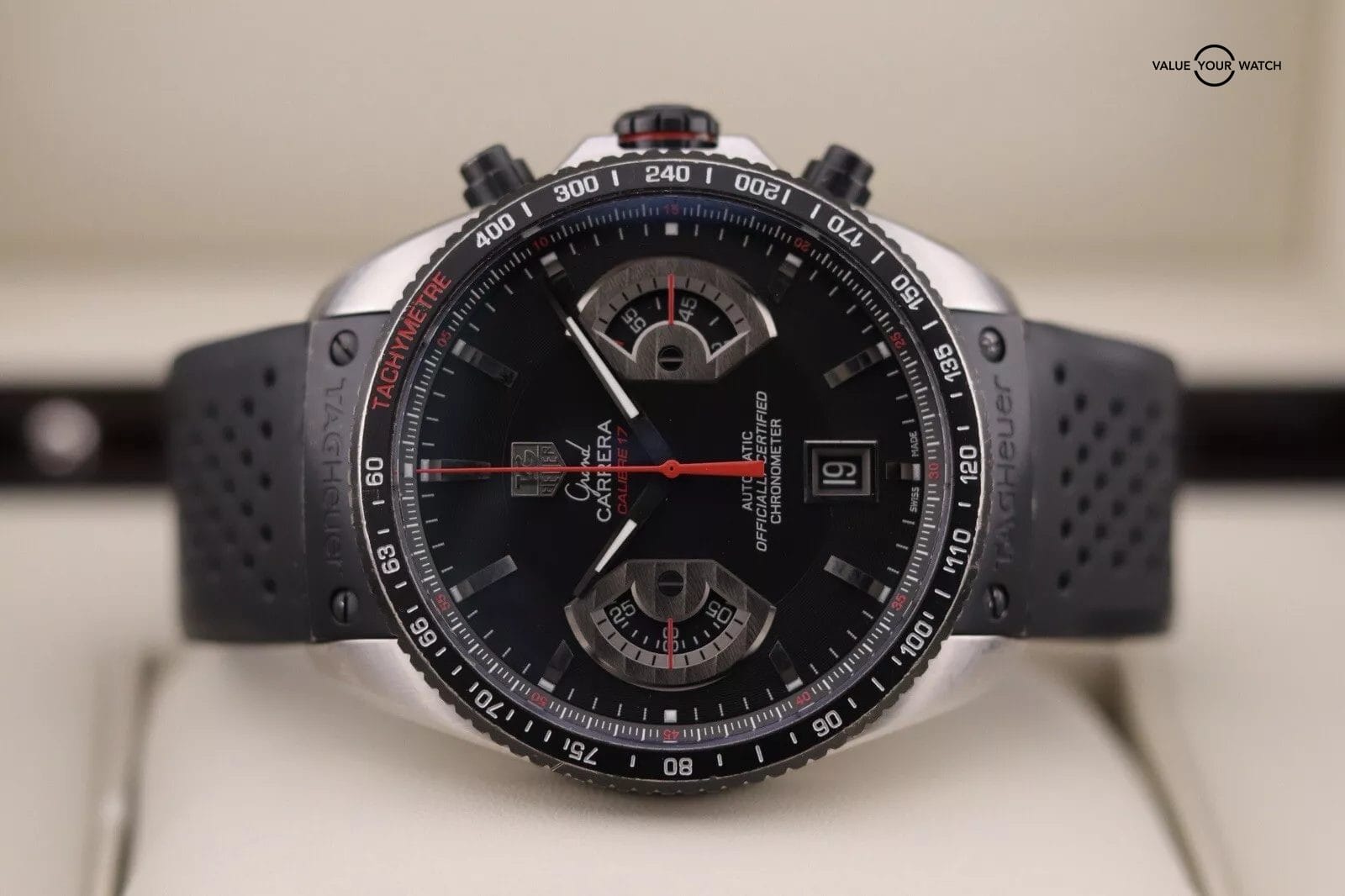 TAG Heuer Grand Carrera Chronograph Calibre 17 RS | CAV511C | 2017 Complete Set - Image 5