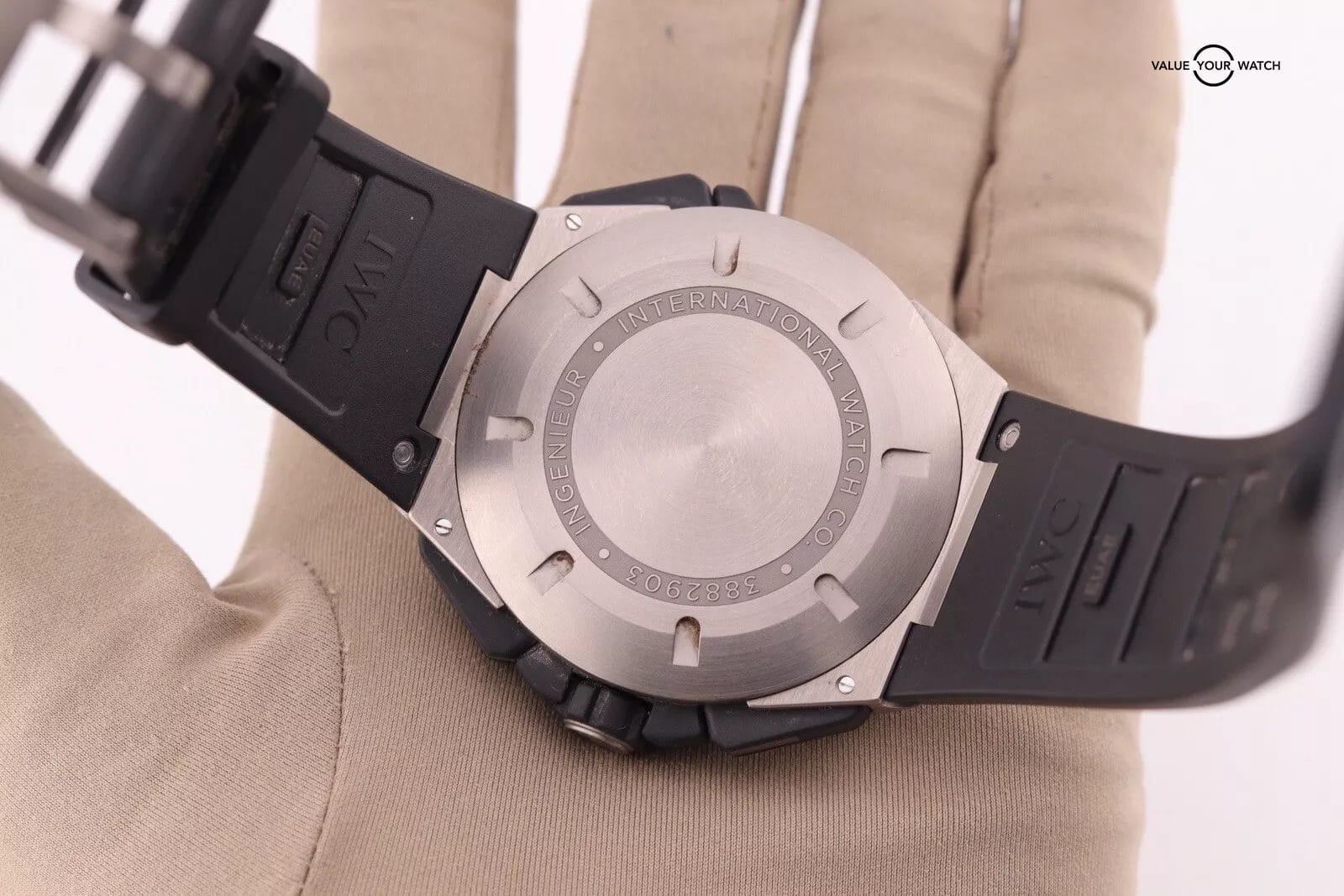 IWC Ingenieur Silver Men's Baton Indexes Dial Watch - IW386501 - Image 5