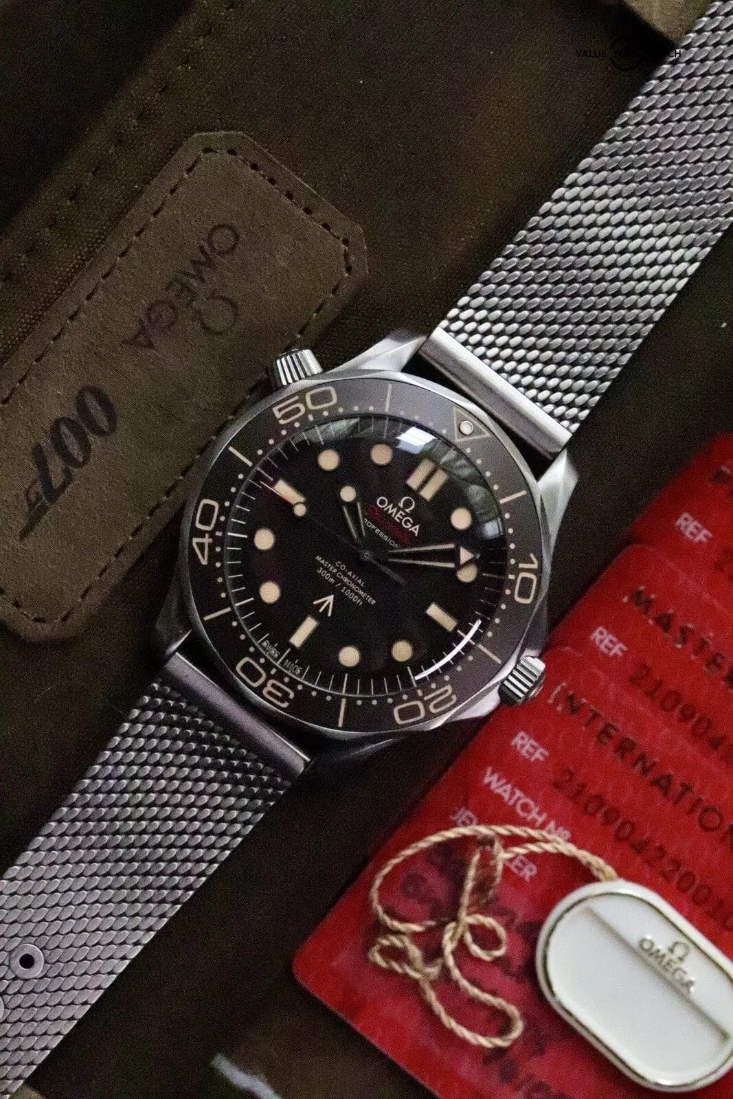 2023 Omega Seamaster Titanium 007 No Time To Die 210.90.42.20.01.001 - Image 2