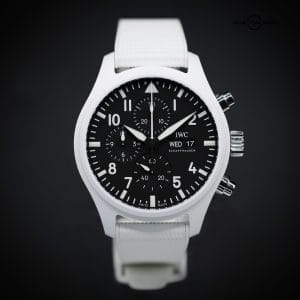 *BRAND NEW* IWC Pilot Top Gun Edition “Lake Tahoe” 44.5MM Black Dial Rubber Strap, Ref. IW389105, Full Set